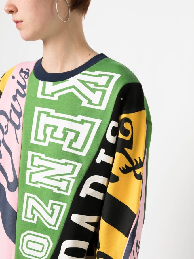Kenzo Katoenen sweater Blauw