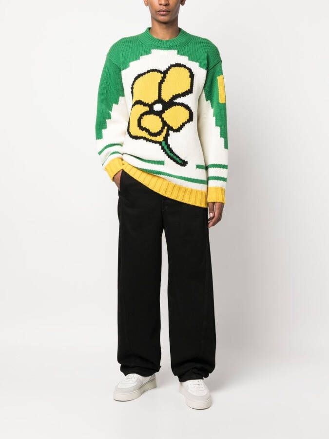 Kenzo Trui met bloemenprint Beige