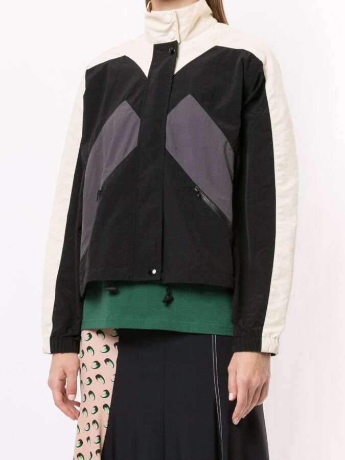 Kenzo Gestreept windjack Zwart