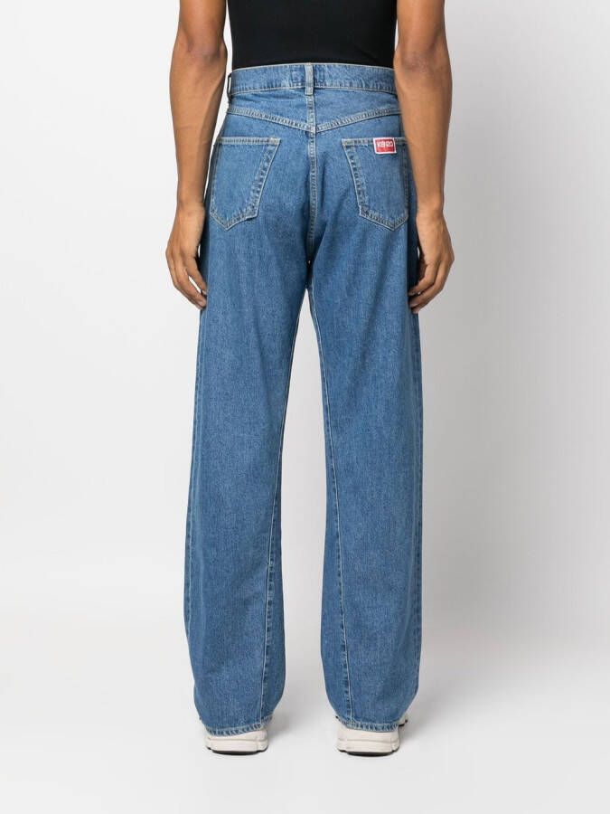 Kenzo High waist jeans Blauw