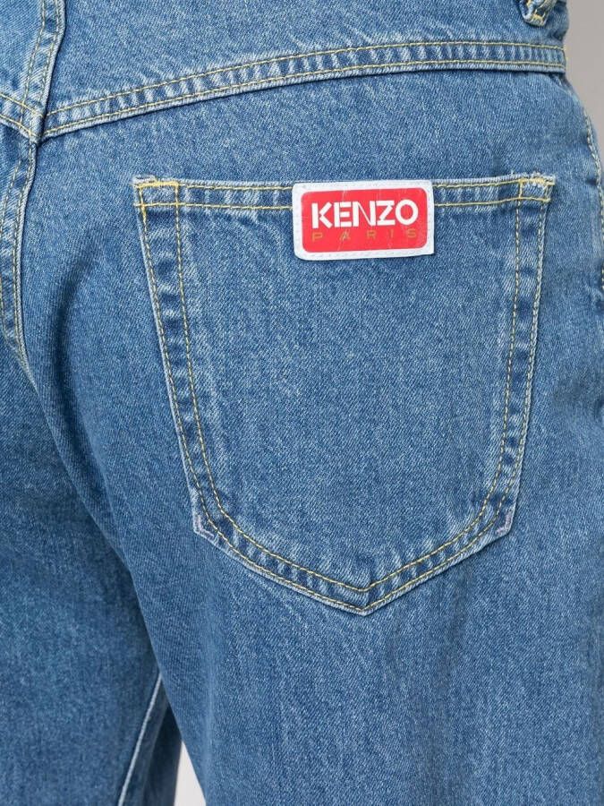 Kenzo High waist jeans Blauw