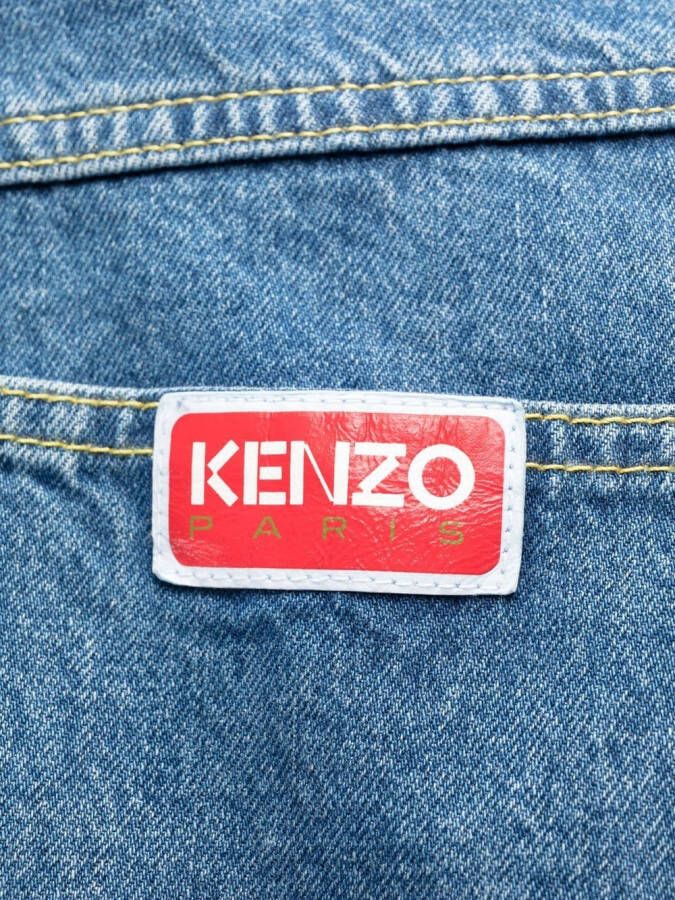 Kenzo High waist jeans Blauw
