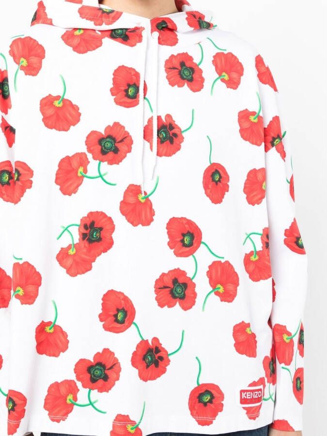 Kenzo Hoodie met lange mouwen Wit