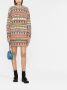 Kenzo Intarsia sweaterjurk Bruin - Thumbnail 2