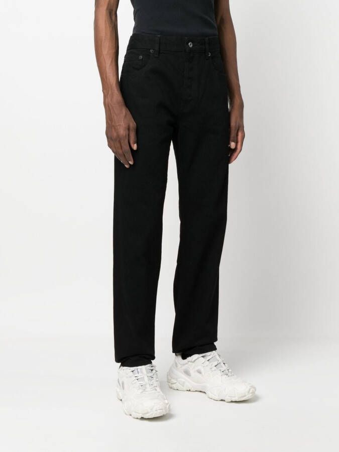 Kenzo Jeans met logopatch Zwart
