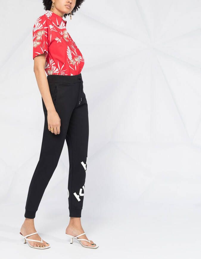 Kenzo Joggingbroek met logoprint Zwart