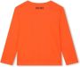 Kenzo Kids T-shirt met ronde hals Oranje - Thumbnail 2