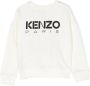 Kenzo Kids Broke Flower katoenen sweater Beige - Thumbnail 2