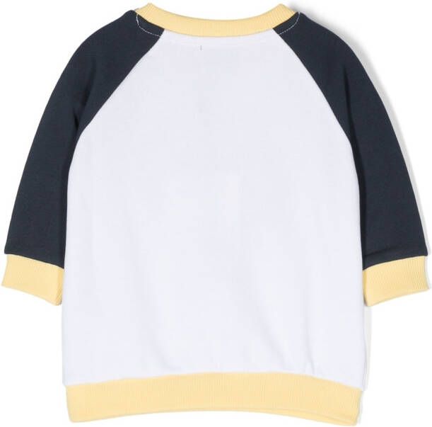 Kenzo Kids T-shirt met olifantprint Wit