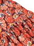 Kenzo Kids Shirt met bloe print Oranje - Thumbnail 3