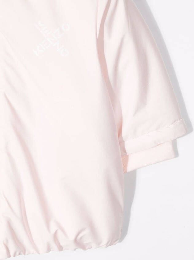 Kenzo Kids Gewatteerde jas Roze