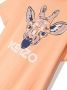 Kenzo Kids T-shirtjurk met print Oranje - Thumbnail 3