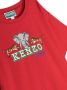 Kenzo Kids T-shirt met print Rood - Thumbnail 3