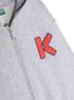 Kenzo Kids Hoodie met geborduurd logo Grijs - Thumbnail 3