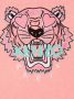 Kenzo Kids Hoodie met geborduurde tijger Roze - Thumbnail 3