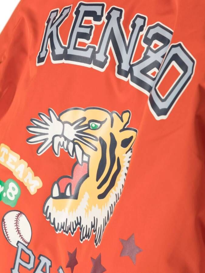 Kenzo Kids Jack met logoprint Oranje