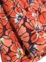 Kenzo Kids Jurk met bloe print Oranje - Thumbnail 3