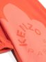 Kenzo Kids Jurk met logoprint Oranje - Thumbnail 3