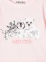 Kenzo Kids Jurk met logoprint Roze - Thumbnail 3