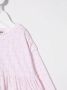 Kenzo Kids Jurk met monogramprint Roze - Thumbnail 3