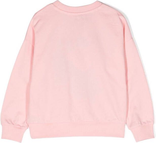 Kenzo Kids Katoenen sweater Roze
