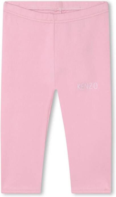 Kenzo Kids Legging en trui met grafische print Roze
