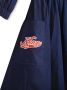 Kenzo Kids Jurk verfraaid met logo Blauw - Thumbnail 3