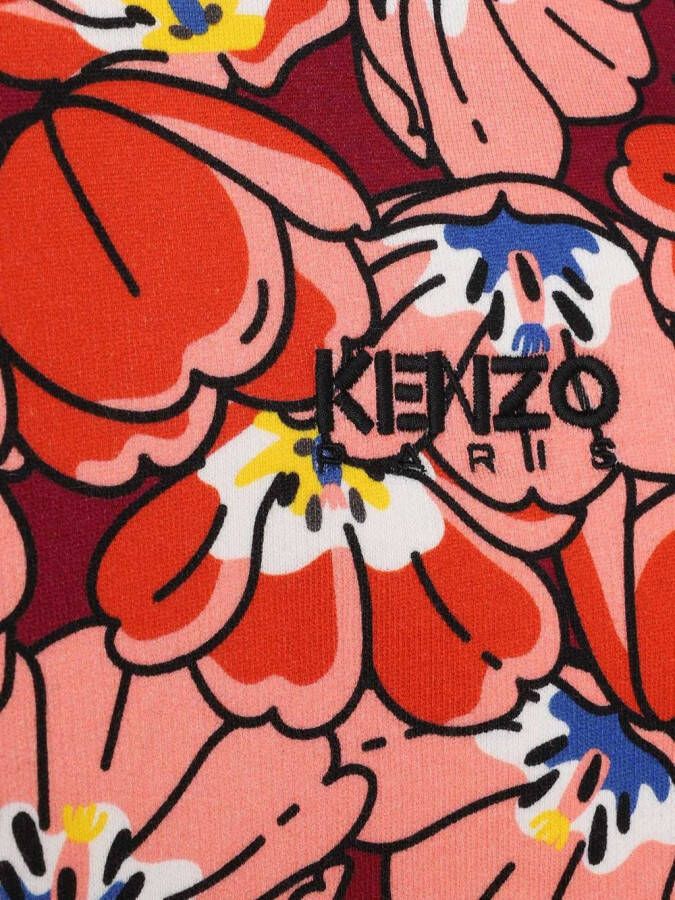 Kenzo Kids Sweater met geborduurd logo Rood