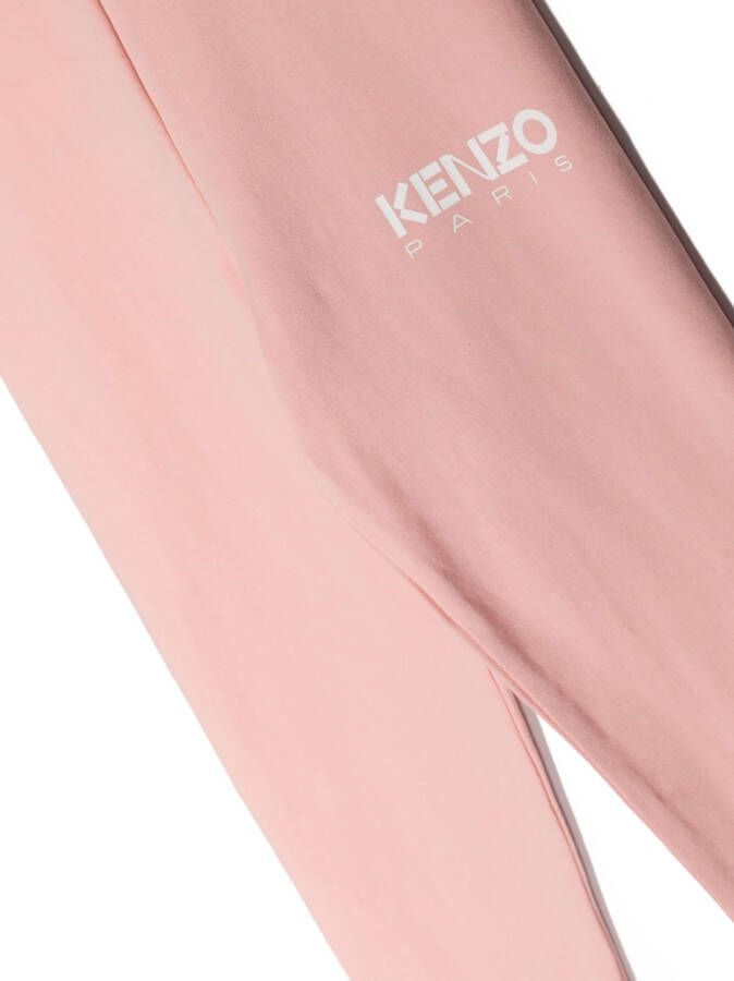 Kenzo Kids Legging met logoprint Roze