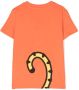 Kenzo Kids T-shirt met logoprint Oranje - Thumbnail 2