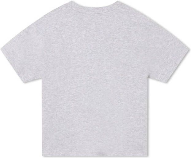 Kenzo Kids T-shirt met logoprint Grijs