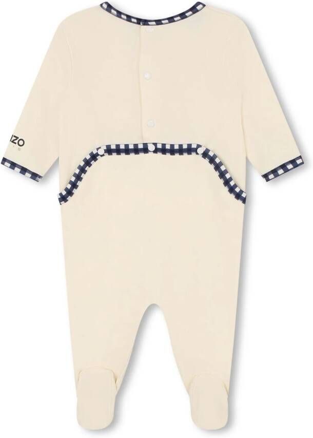 Kenzo Kids Pyjama met borduurwerk Zwart