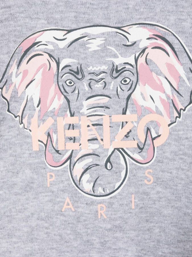 Kenzo Kids Pyjama met logoprint Grijs