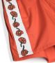 Kenzo Kids Shorts met geborduurde rozen Oranje - Thumbnail 3