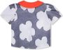 Kenzo Kids Shirt met bloe print Blauw - Thumbnail 2