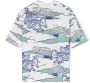 Kenzo Kids Shirt met bloe print Wit - Thumbnail 2