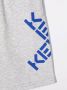 Kenzo Kids Shorts met logoprint Grijs - Thumbnail 3
