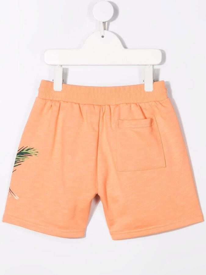Kenzo Kids Shorts met trekkoord Oranje