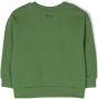 Kenzo Kids Sweater met bloe print Groen - Thumbnail 2