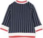 Kenzo Kids Sweater met geborduurd logo Blauw - Thumbnail 2
