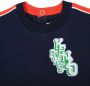 Kenzo Kids Sweater met logopatch Blauw - Thumbnail 3