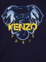 Kenzo Kids Sweater met logoprint kinderen Polyester Spandex Elastane katoen 10 jaar Blauw - Thumbnail 3