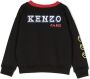 Kenzo Kids Sweater met logoprint Zwart - Thumbnail 2