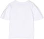Kenzo Kids T-shirt met bloe print Wit - Thumbnail 2