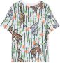 Kenzo Kids T-shirt met dierenprint Wit - Thumbnail 2