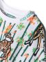 Kenzo Kids T-shirt met dierenprint Wit - Thumbnail 3