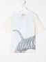Kenzo Kids T-shirt met tijgerprint Beige - Thumbnail 2