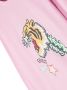 Kenzo Kids T-shirt met tijgerprint Roze - Thumbnail 3