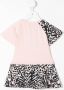 Kenzo Kids T-shirtjurk met luipaardprint Roze - Thumbnail 2