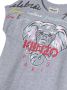 Kenzo Kids T-shirtjurk met patroon Grijs - Thumbnail 3